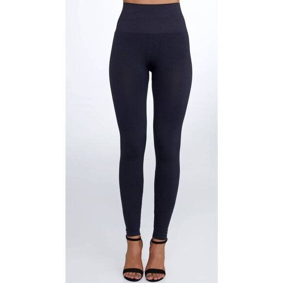 SPANX Look At Me Now Seamless Leggings Size Large - Picture 1 of 3